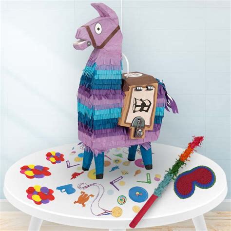 Fortnite Pinata Kit with Favours & Confetti | Party Save Smile