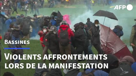 Contre Les Bassines La Manifestation Tourne L Affrontement Afp