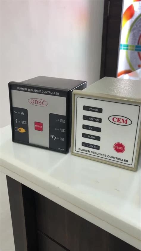 Cem Gas Burner Sequence Controller Dimension 96 96 120mm At Rs 2550 In Ahmedabad