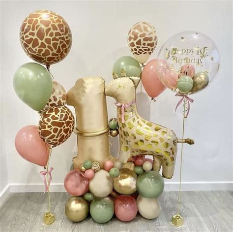 Buy JwssorJwssor Wild One Birthday Decoration Jungle Birthday Balloons