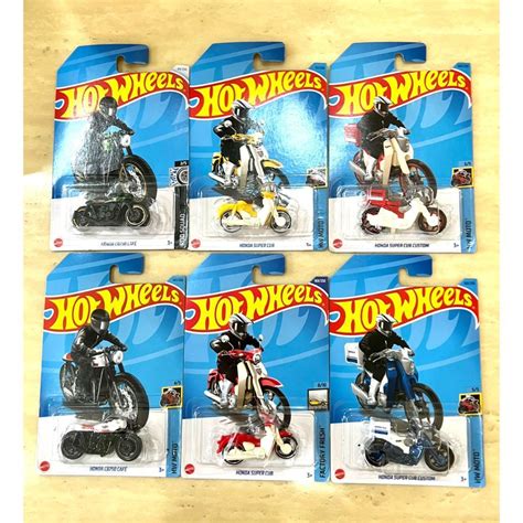 Hot Wheels Honda CB Cafe Honda Super Cub Honda Super Cub Custom Shopee Malaysia
