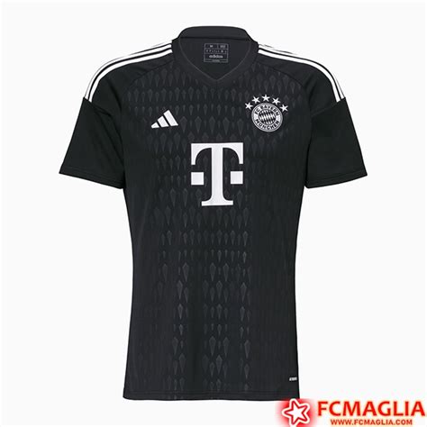 Le Nuove Maglie Calcio Bayern Monaco Portiere Nero 2023 2024 Prezzo