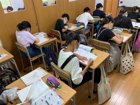 2学期中間テスト対策特別補習 第4弾 学習教室 学び舎