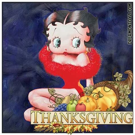 Thanksgiving Betty Boop Figurines Betty Boop Betty Boop Pictures