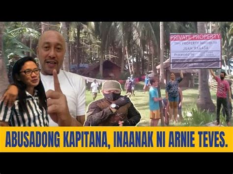 KAPITANA NA SI LILIAN GOMEZ MAY HAWAK NA MGA NPA AT NANG AAGAW NG LUPA