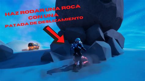 Haz Rodar Una Roca Desbocada Con Una Patada De Deslizamiento Fortnite