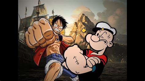 Monkey D Luffy Vs Popeye Epic Rap Battles Of Cartoons Season 3 YouTube