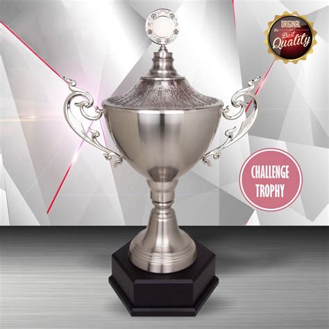 WS6118 Exclusive White Silver Trophy (Challenge Trophy) – iTrophy