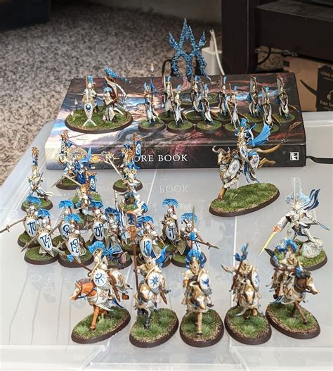 Lumineth Army Coming Alongsitting At 12402000 Pts Rageofsigmar