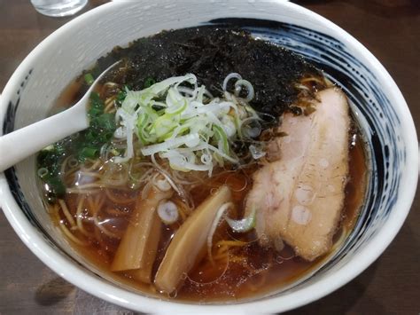 麺家まるたけ 朝らーめん 煮干し醤油 ナオロマツ食堂