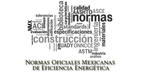 Normas Oficiales Mexicanas de Eficiencia Energética NOM Comisión