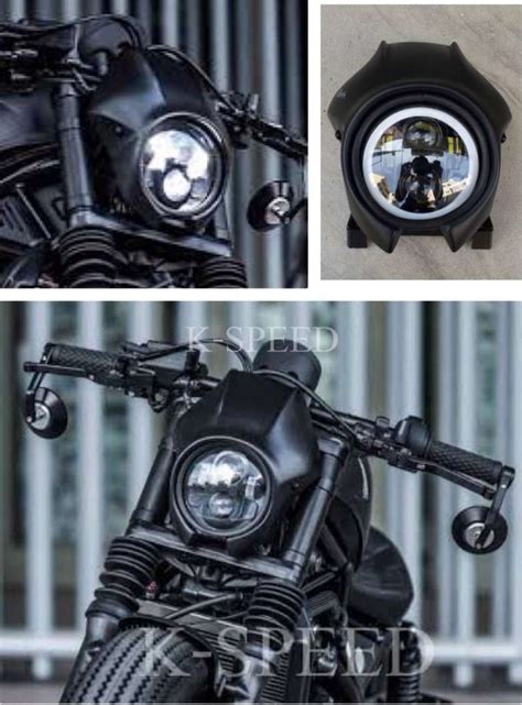 Headlight Set Diablo 1 For Rebel 300 And 500