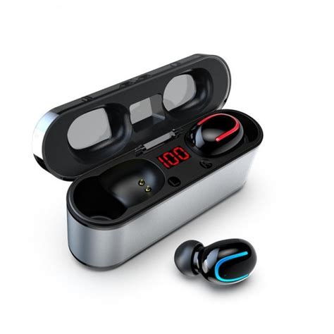 Беспроводные сверхлегкие bluetooth наушники HBQ Q68 Серые купить в ...