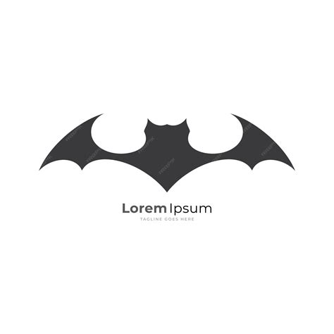 Premium Vector | Flying wings batman logo icon vector template