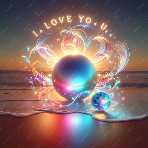 I Love You 4k Wallpaper Hd Wallpaper Premium Ai Generated Image