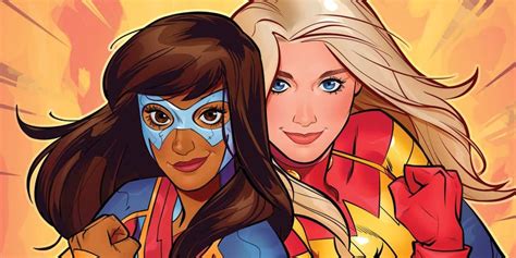 The History Of Ms Marvel And Captain Marvel Marvel