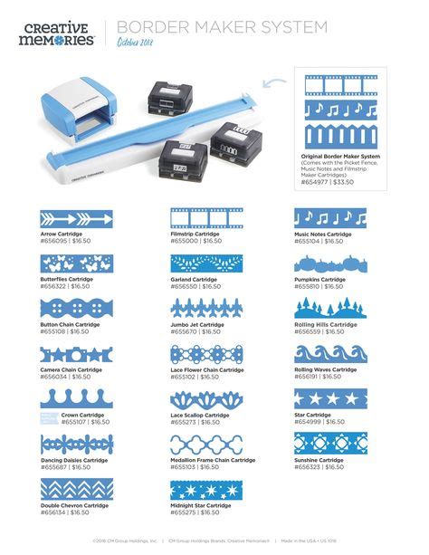 Creative Memories Bordermaker And Cartridges So Love This Tool