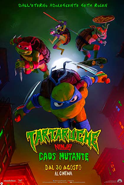 Poster Tartarughe Ninja Caos Mutante