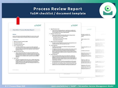 Process Review Report Template Yasm Service Management Wiki