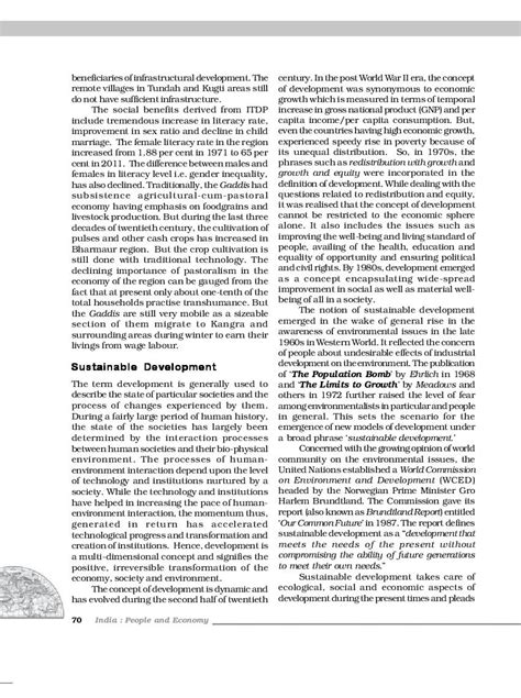 NCERT Book Class 12 Geography Chapter 6 Planning And Sustainable