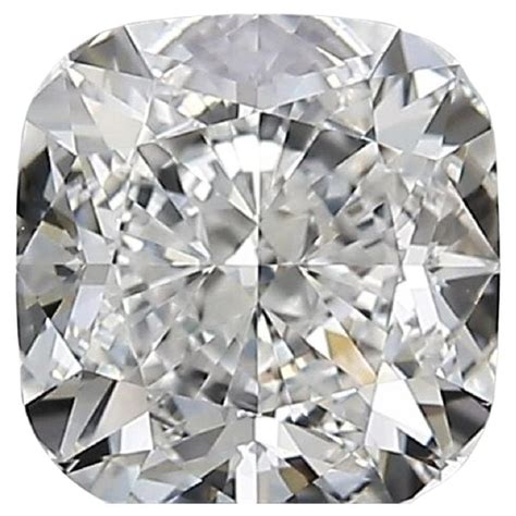 Dazzling Pc Natural Diamond W Ct Cushion F Vvs Gia Certificate