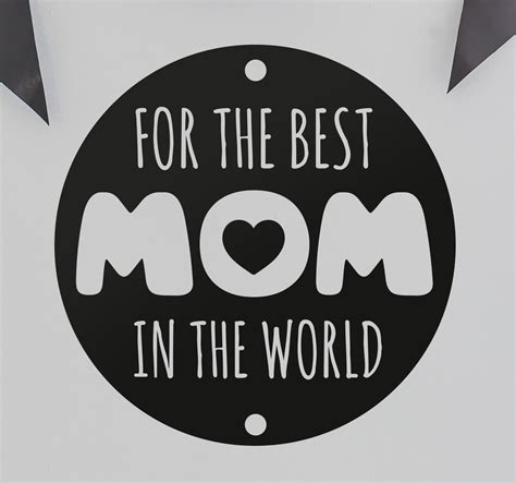 Best Mom In The World Sticker Tenstickers