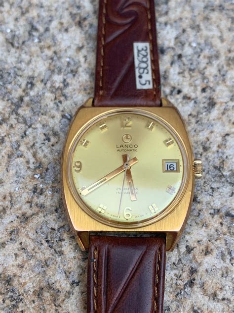 Automatic Vintage Lanco Watch Ubicaciondepersonas Cdmx Gob Mx