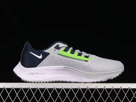 Nike Air Zoom Pegasus 38 Seattle Seahawks Wolf Grey College Navy Action