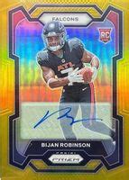 Bijan Robinson Prizm Rookie Autographs Gold Price Guide