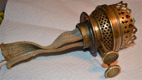 Antique E J Dewey New York Bayonet Duplex Oil Lamp Burner 1822613574