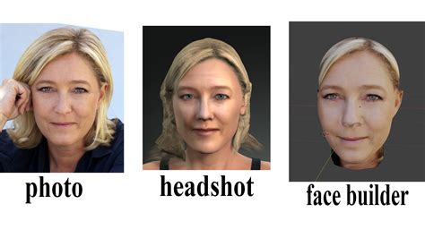 Blender Face Builder