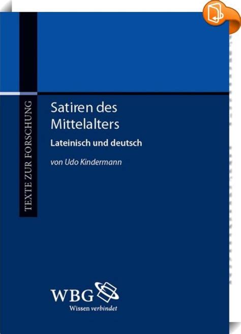 Satiren Des Mittelalters Seit Dem 11 Jahrhundert Kennen Wir