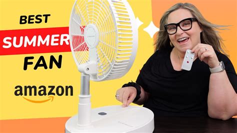 Best Summer FAN Primevolve 12 Inch Oscillating Fan USB Rechargeable And