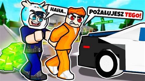 DZIEŃ JAKO POLICJANT na BROOKHAVEN RP w ROBLOX YouTube