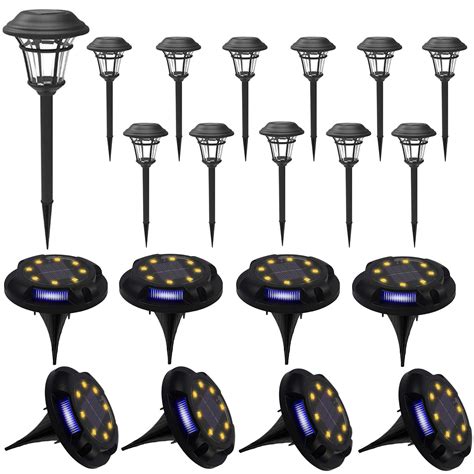 Maggift Pack Solar Pathway Lights Best Energy Batteryhd