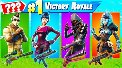 Fortnite Battle Royale Random Skin Challenge YouTube