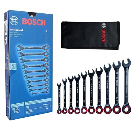 Set Chei Combinate Cu Clichet Bosch Profesional 10 Buc EMAG Ro