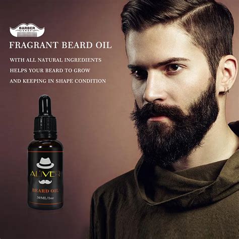 1pc 30ml Mens Beard Growth Beard Balm Cream Oil Beard Care Prevent