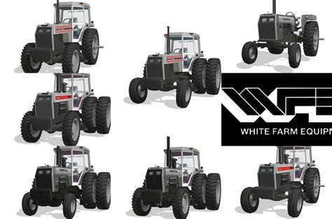 Mod White Farm Equipment Release V1 0 Fs 25 Modding Ls25 Mod Download