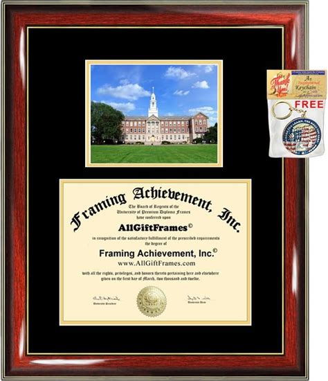 University Of Saint Joseph Diploma Frame Connecticut USJ Campus Picture