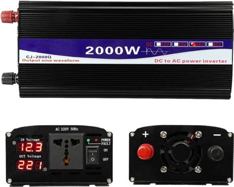 Преобразователь чистая синусоида 2000W инвертор преобразовывает ...