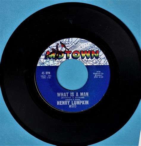 Henry Lumpkin What Is A Man Motown Soul R B Rpm Record Ebay