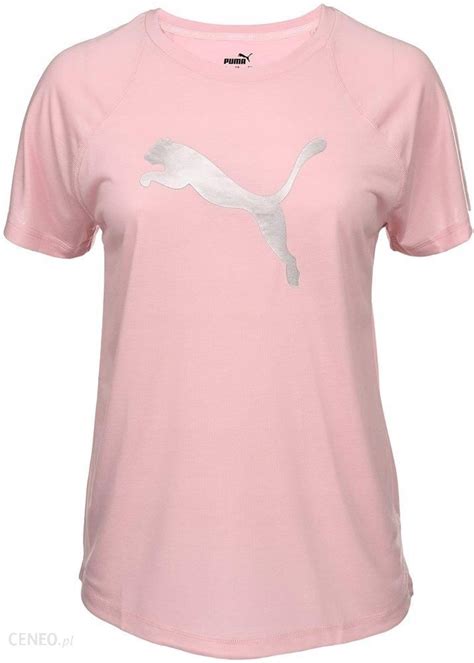 Koszulka damska Puma Evostripe Tee różowa 589143 36 Ceny i opinie