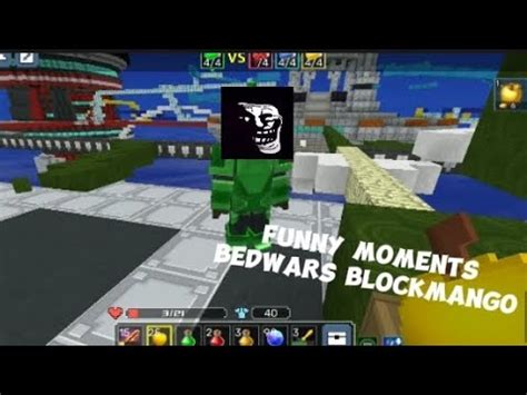 Funny Moment Bedwars Blockman Go YouTube