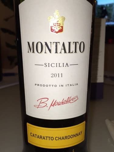 Barone Montalto Catarratto Chardonnay Vivino US