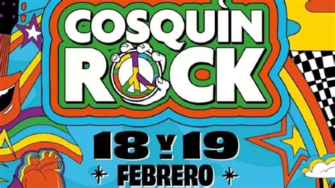 Cosqu N Rock Anunci Sus Horarios Perfil