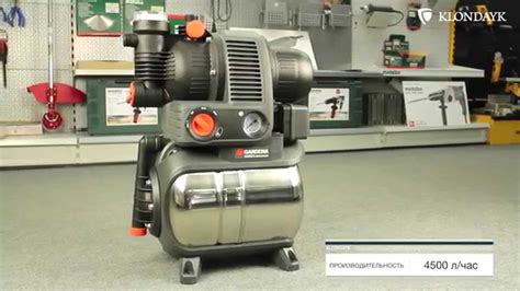Насосная станция Gardena 5000-5 Eco Inox - YouTube