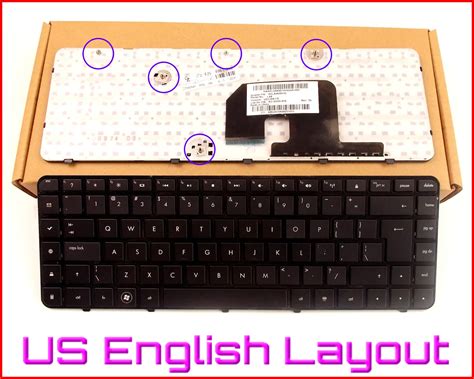 Teclado Para Ordenador Port Til Hp Pavilion Versi N En Ingl S Para Hp