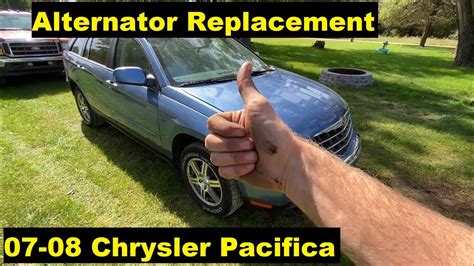 How To Change Alternator Chrysler Pacifica Youtube