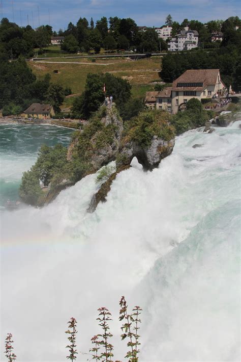 Rheinfall Gr Sster Wasserfall Europas Waterfall Rhyfal Flickr